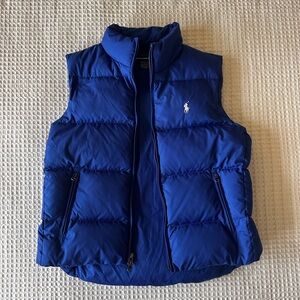 Ralph Lauren Sport Blue Puffer Vest